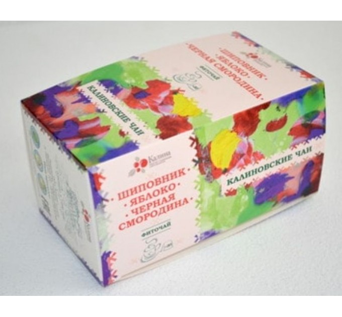 Фиточай «Шиповник, яблоко, черная смородина»