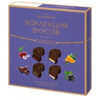НАБОР КОНФЕТ «КОЛЛЕКЦИЯ ВКУСОВ» В ГОРЬКОМ ШОКОЛАДЕ