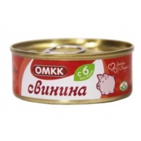 Консервы мясные для детского питания гомогенизированные стерилизованные «Свинина»