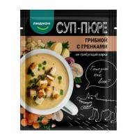 Суп-пюре грибной с гренками 20 г