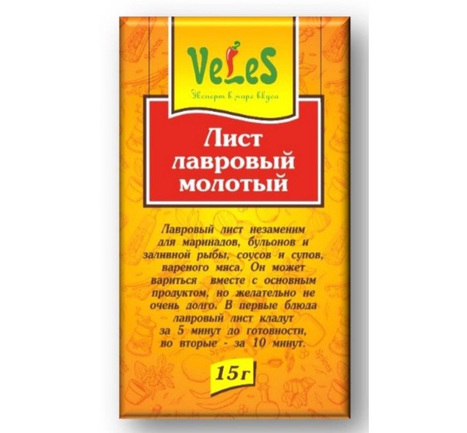 Лист лавровый молотый