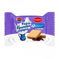 Вафли «МОЛОЧНЫЙ СЮРПРИЗ» с какао   