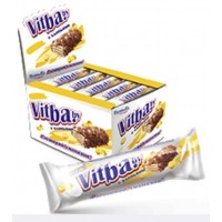 Вафельный батончик «vitba.by с хлопьями в молочной глазури»