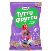 Вафли со вкусом йогурт-лесные ягоды