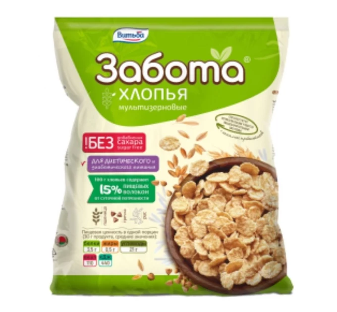 Хлопья мультизерновые Забота